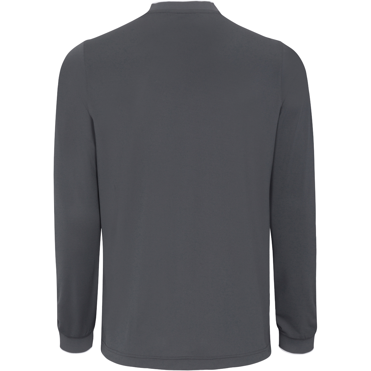 Long Sleeve Baseball Collar Pique Shark Polo - Greg Norman Collection