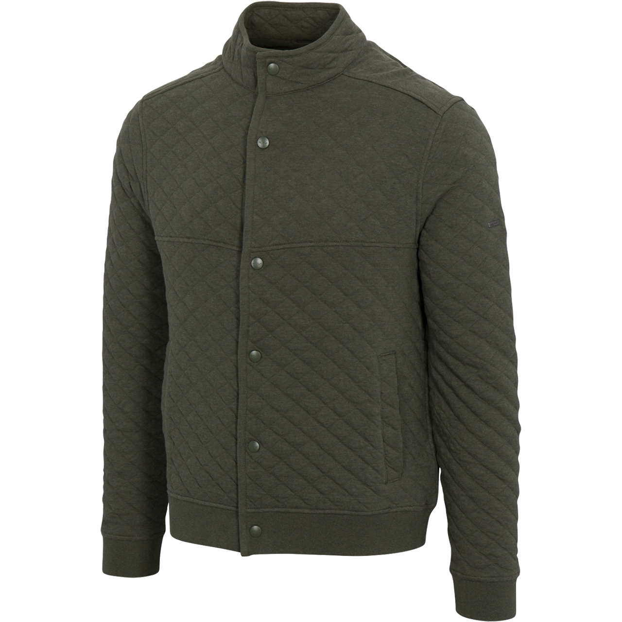 【MODERNIF】Sandy snap quilted jacket XXL~ Quilted Full-Snap Jacket - Greg Norman Collection