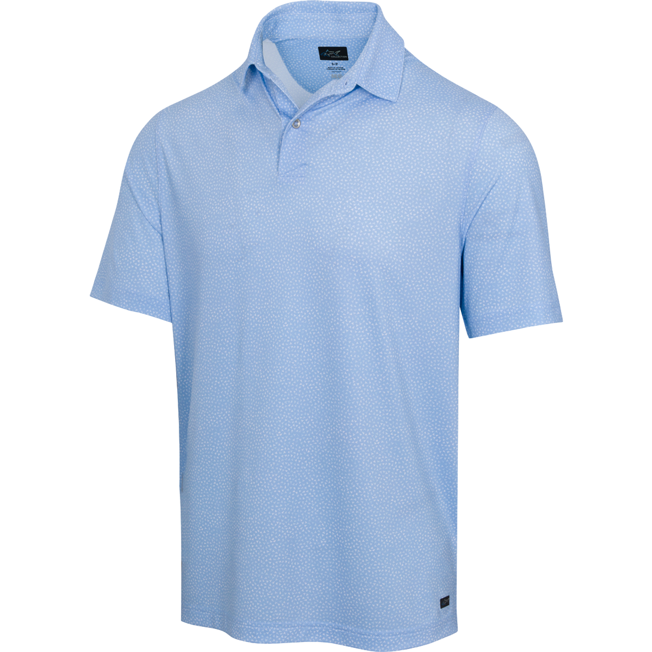 ML75 Fossil Shark Stretch Polo - Greg Norman Collection