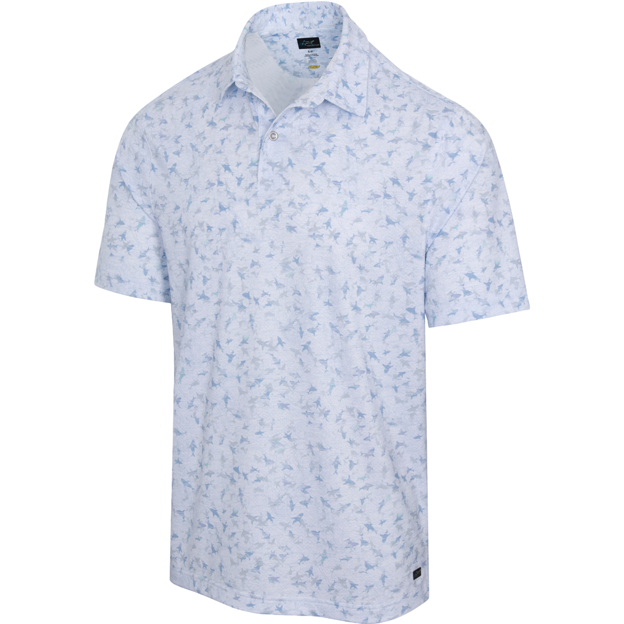 ML75 Shark Lab Sketch Polo - Greg Norman Collection