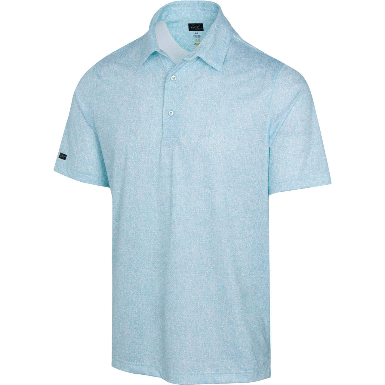 ML75 Coral Fossil Stretch Polo - Greg Norman Collection