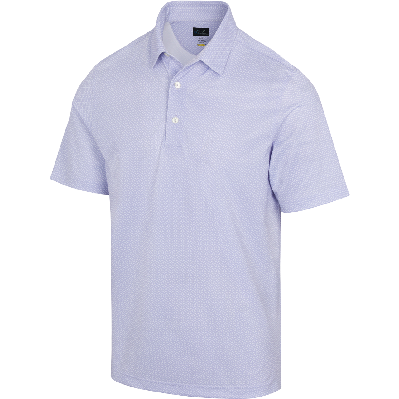 New Greg Norman ML75 Microlux Whale Tail Print Shirt Apparel at
