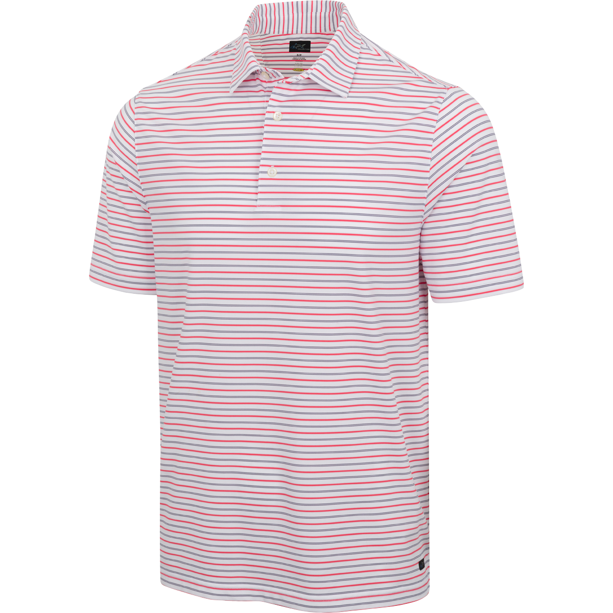 ML75 Stretch Days Off Stripe Polo - Greg Norman Collection