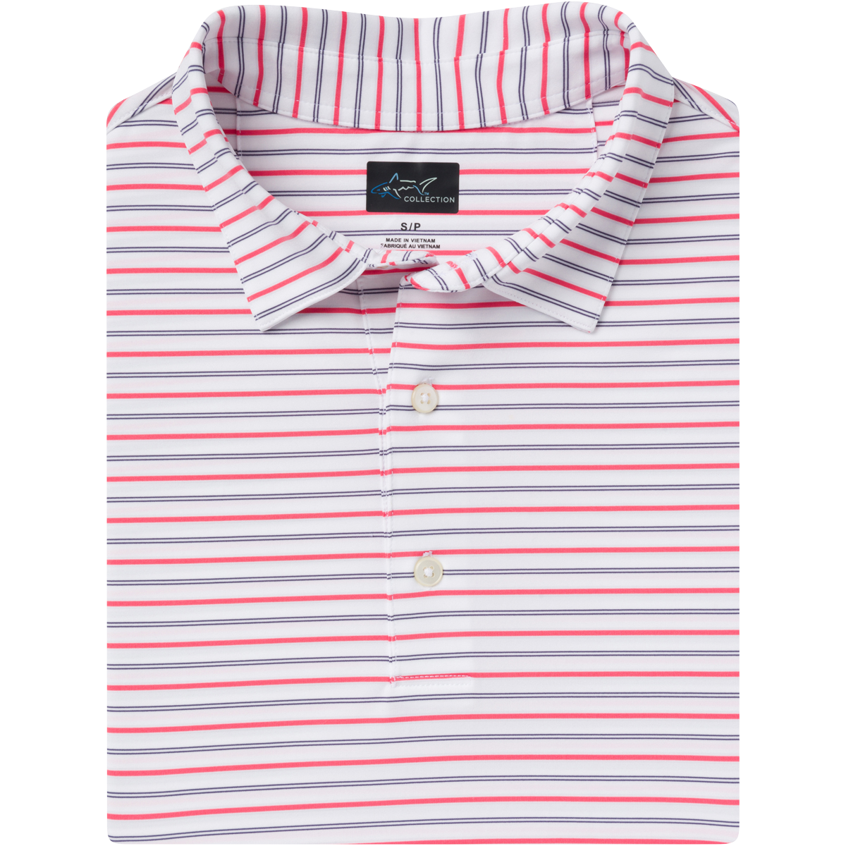 ML75 Stretch Days Off Stripe Polo - Greg Norman Collection
