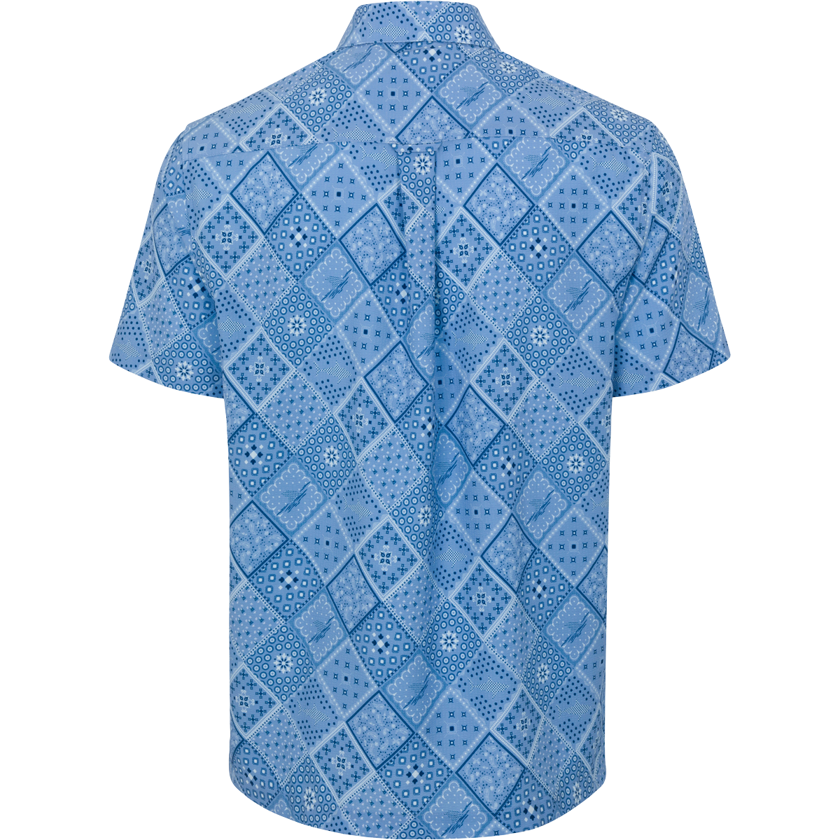 ALL OF HEATH (バンダナつき) Bandana Seersucker Short-Sleeve Button Down - Greg Norman Collection