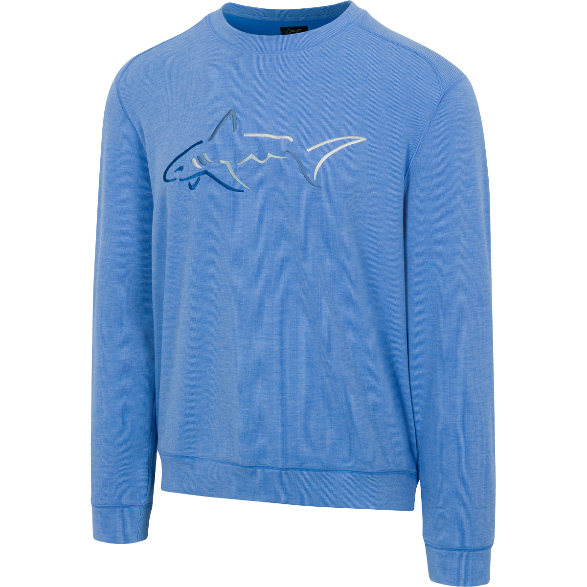 Great White Shark Crewneck - Greg Norman Collection