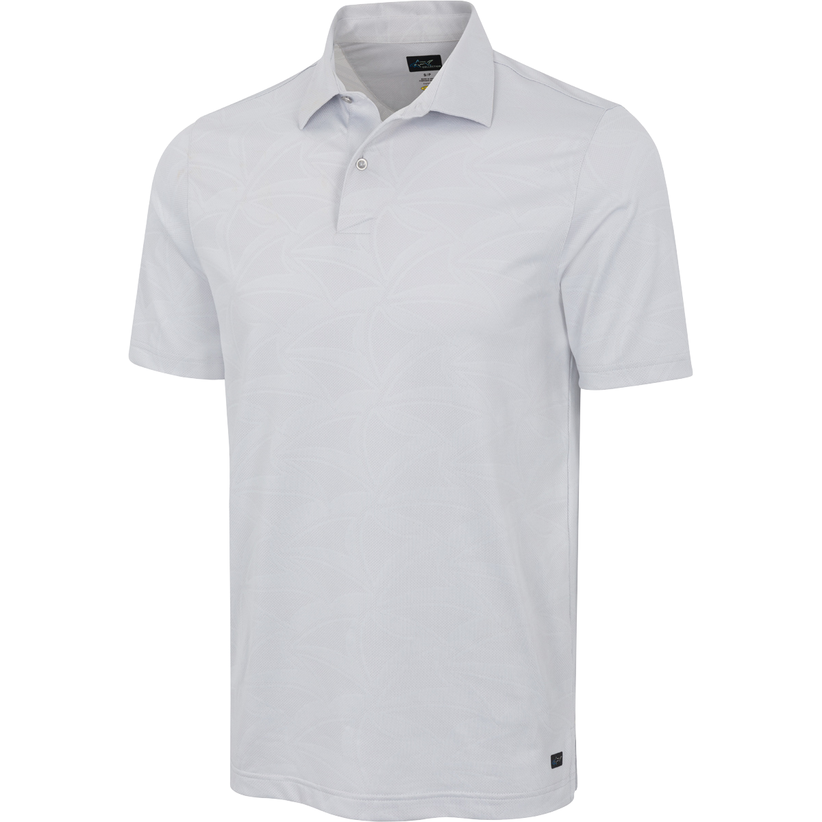 Shark Wave Jacquard Polo - Greg Norman Collection