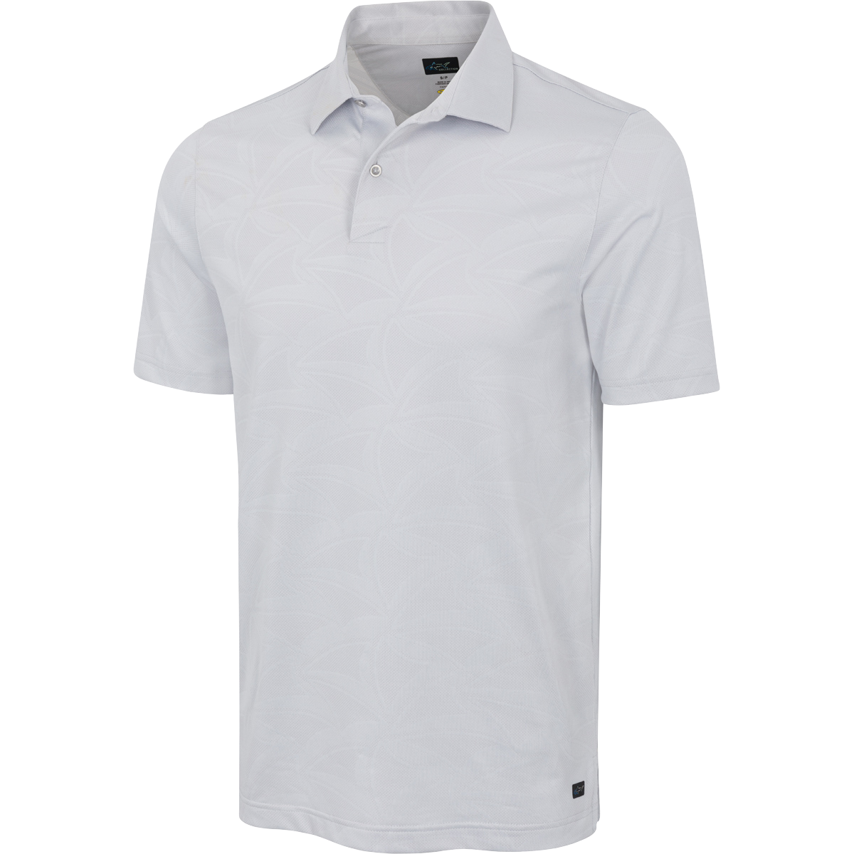 Shark Wave Jacquard Polo - Greg Norman Collection