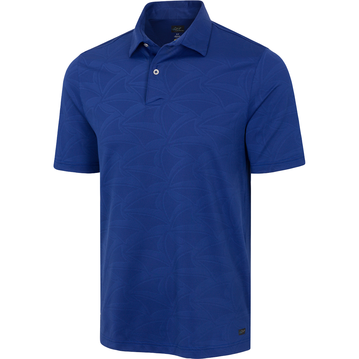 Shark Wave Jacquard Polo - Greg Norman Collection