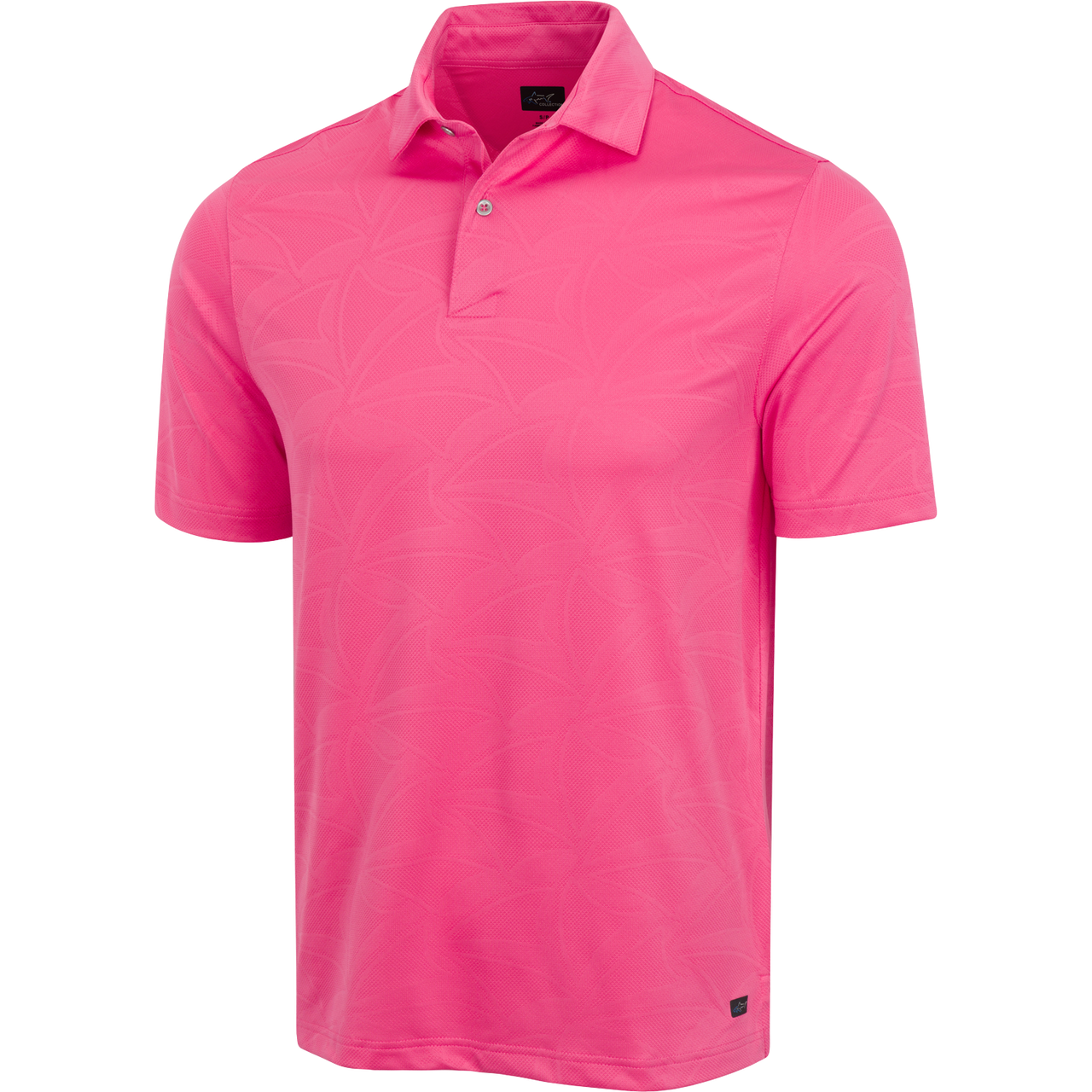 Shark Wave Jacquard Polo - Greg Norman Collection