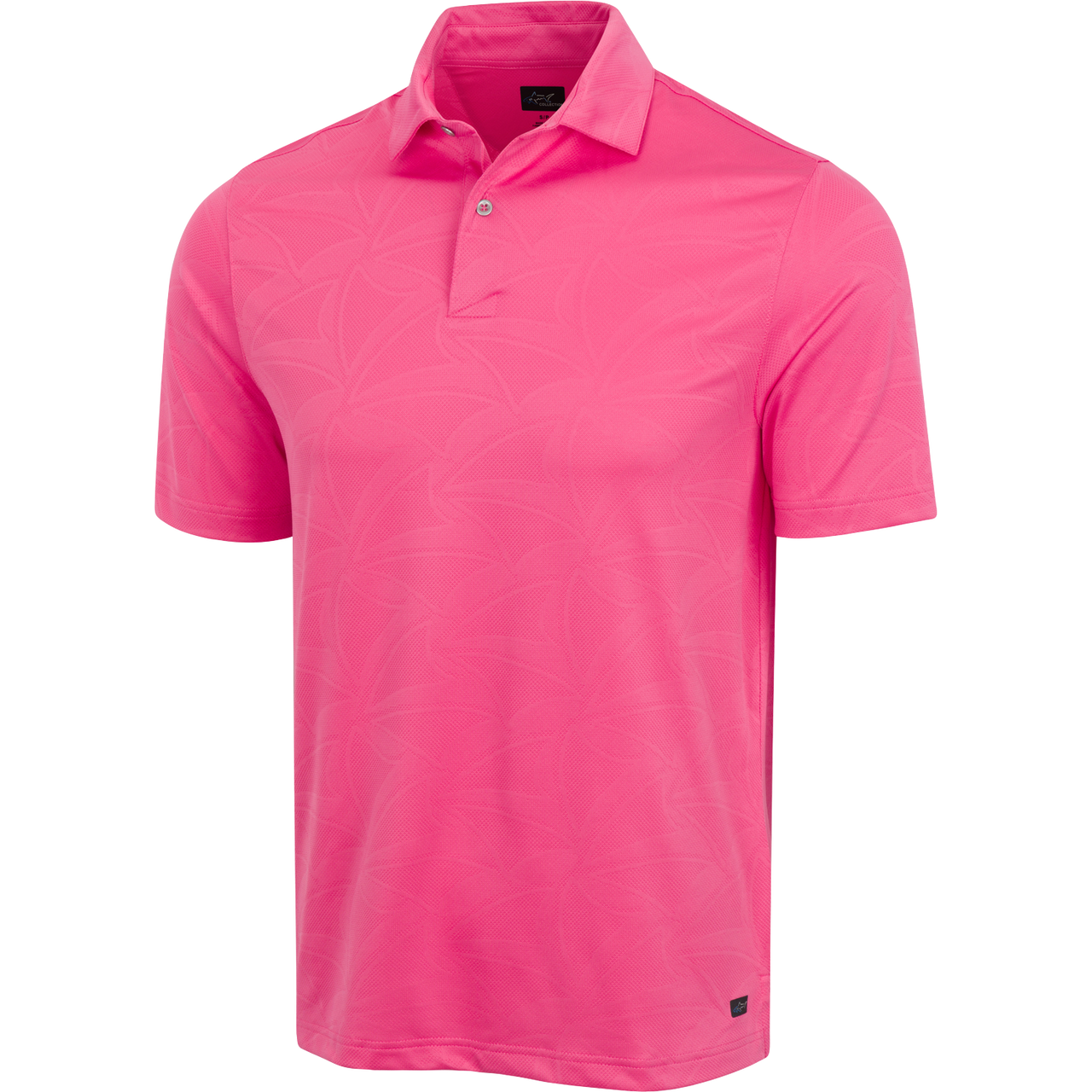 Shark Wave Jacquard Polo - Greg Norman Collection