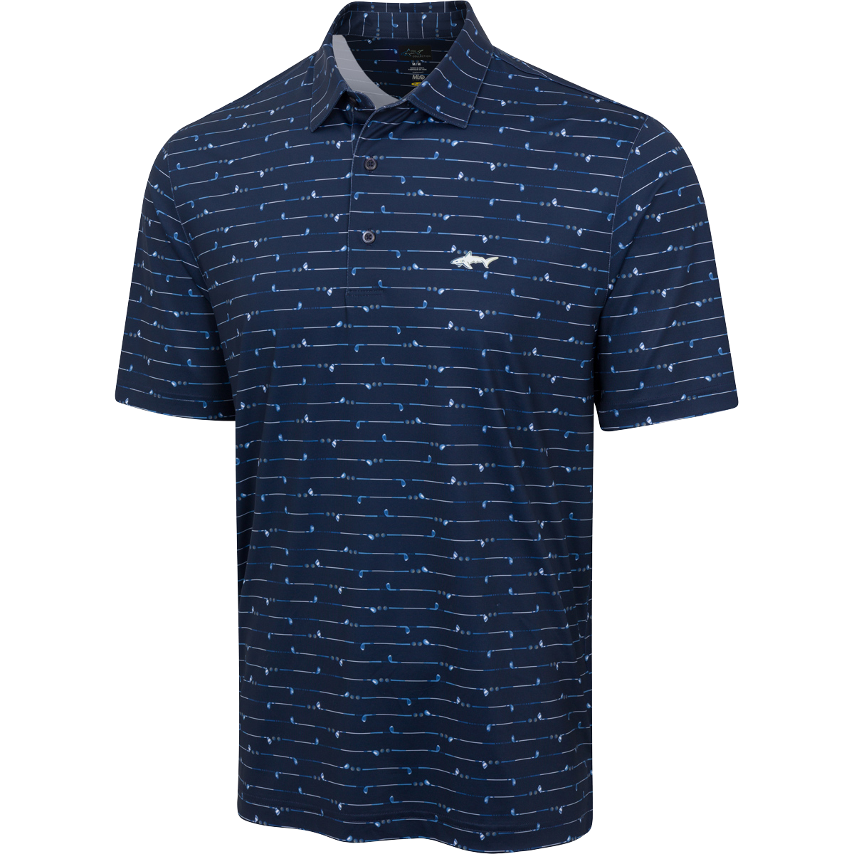ML75 Golf Club Stripe Polo - Greg Norman Collection