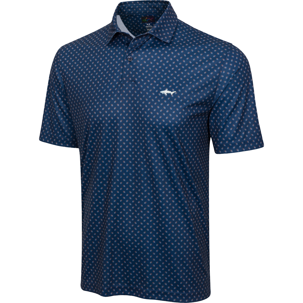 ML75 Cube Geo Polo - Greg Norman Collection