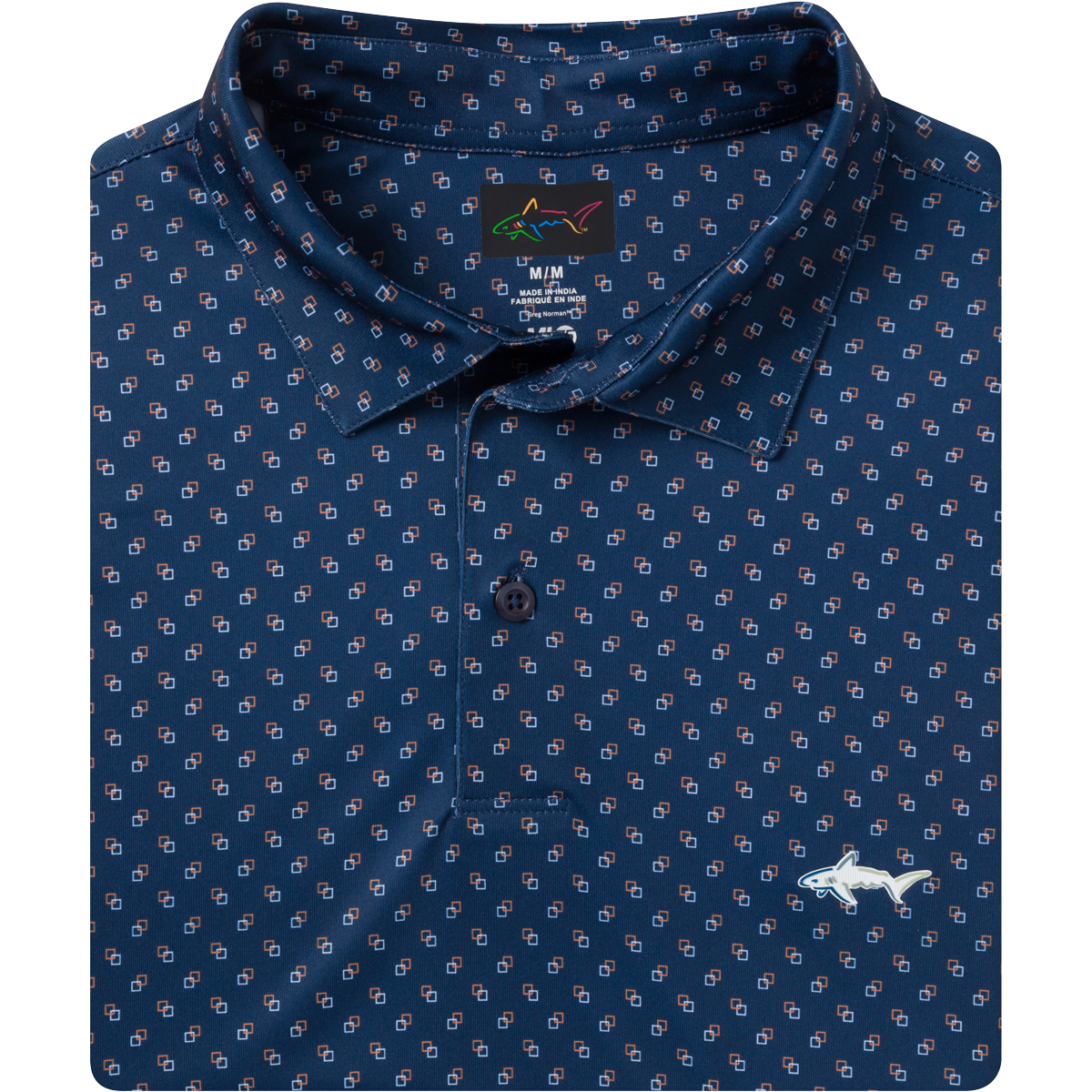 ML75 Cube Geo Polo - Greg Norman Collection