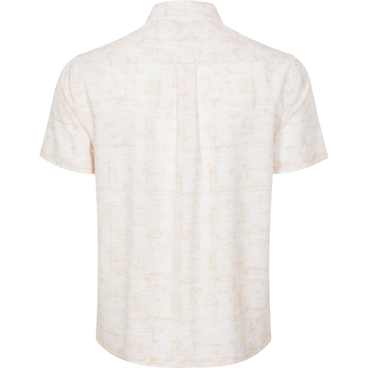 Seersucker Patchwork Short-Sleeve Button Down - Greg Norman Collection