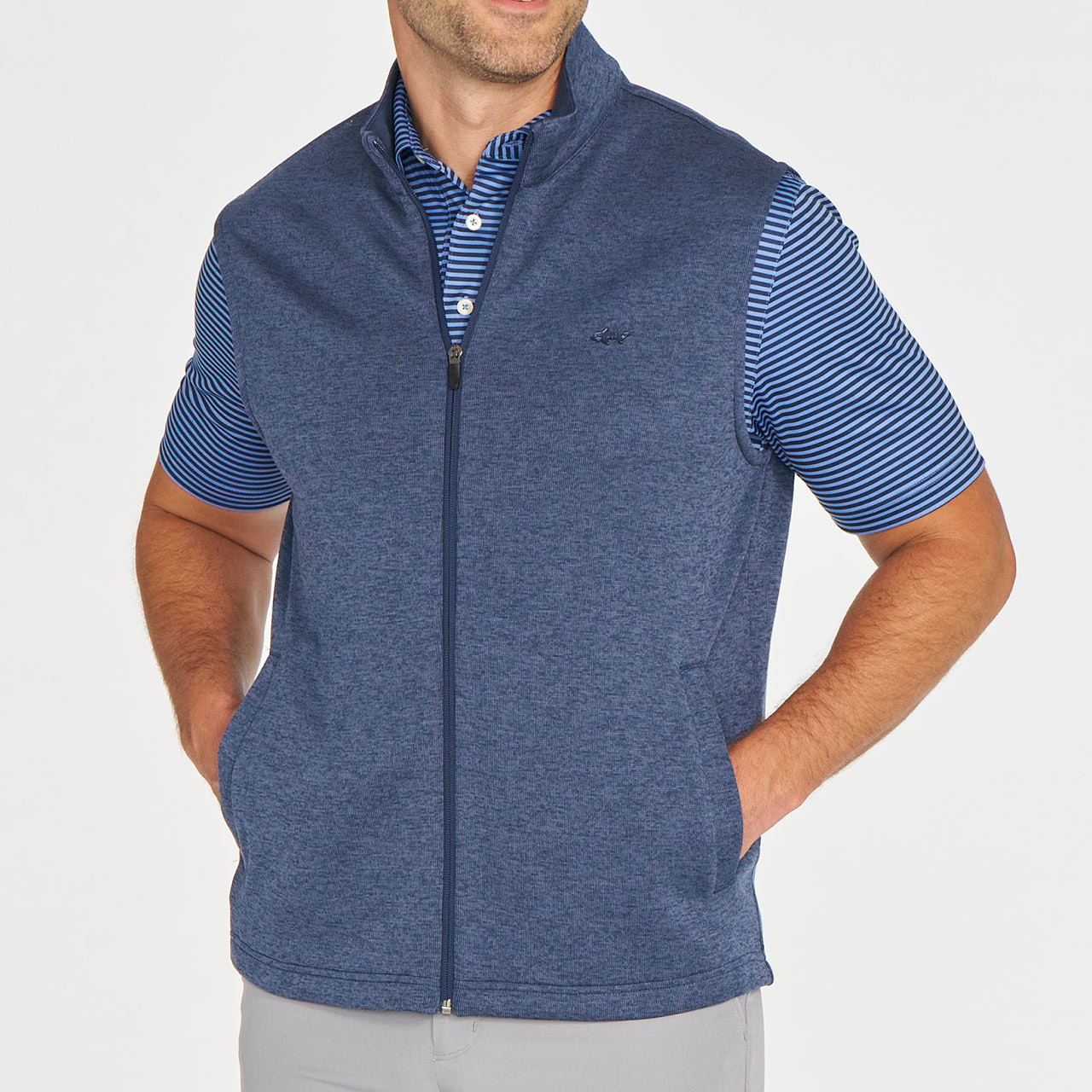Venture Full-Zip Vest - Greg Norman Collection