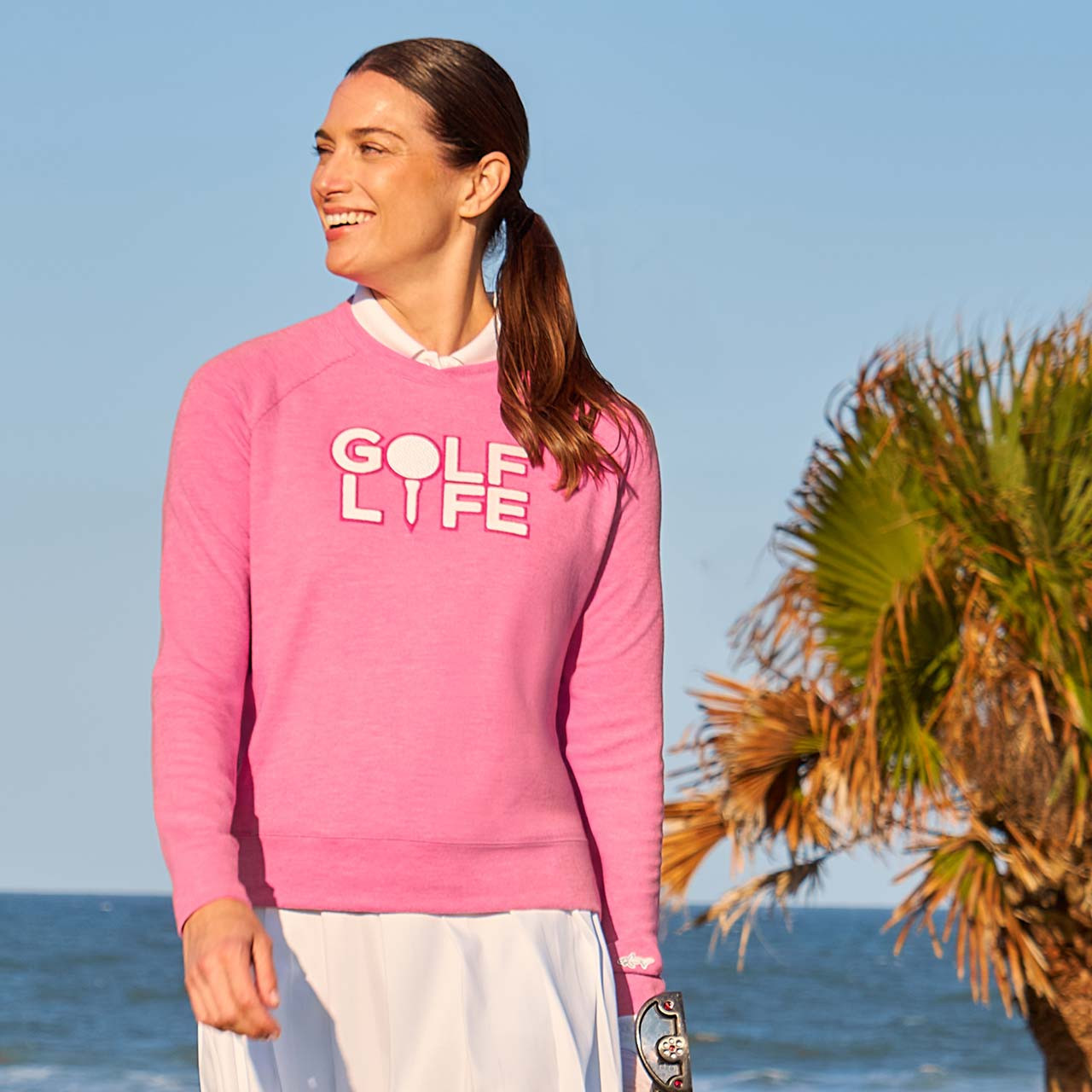 Golf Life Crewneck - Greg Norman Collection