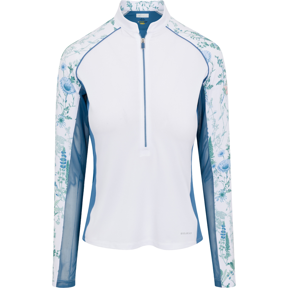 Sun-Protection Jacarandas Half Zip - Greg Norman Collection