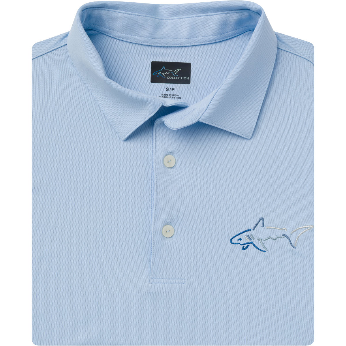LC Tour Shark Freedom Pique Polo - Greg Norman Collection