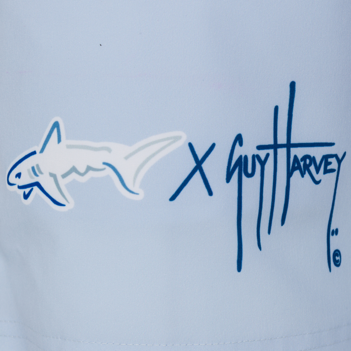 Great White Burst Guy Harvey Hybrid Short - Greg Norman Collection