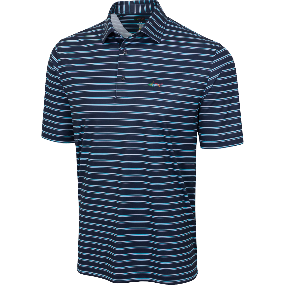 ML75 Shoreline Stripe Polo - Greg Norman Collection