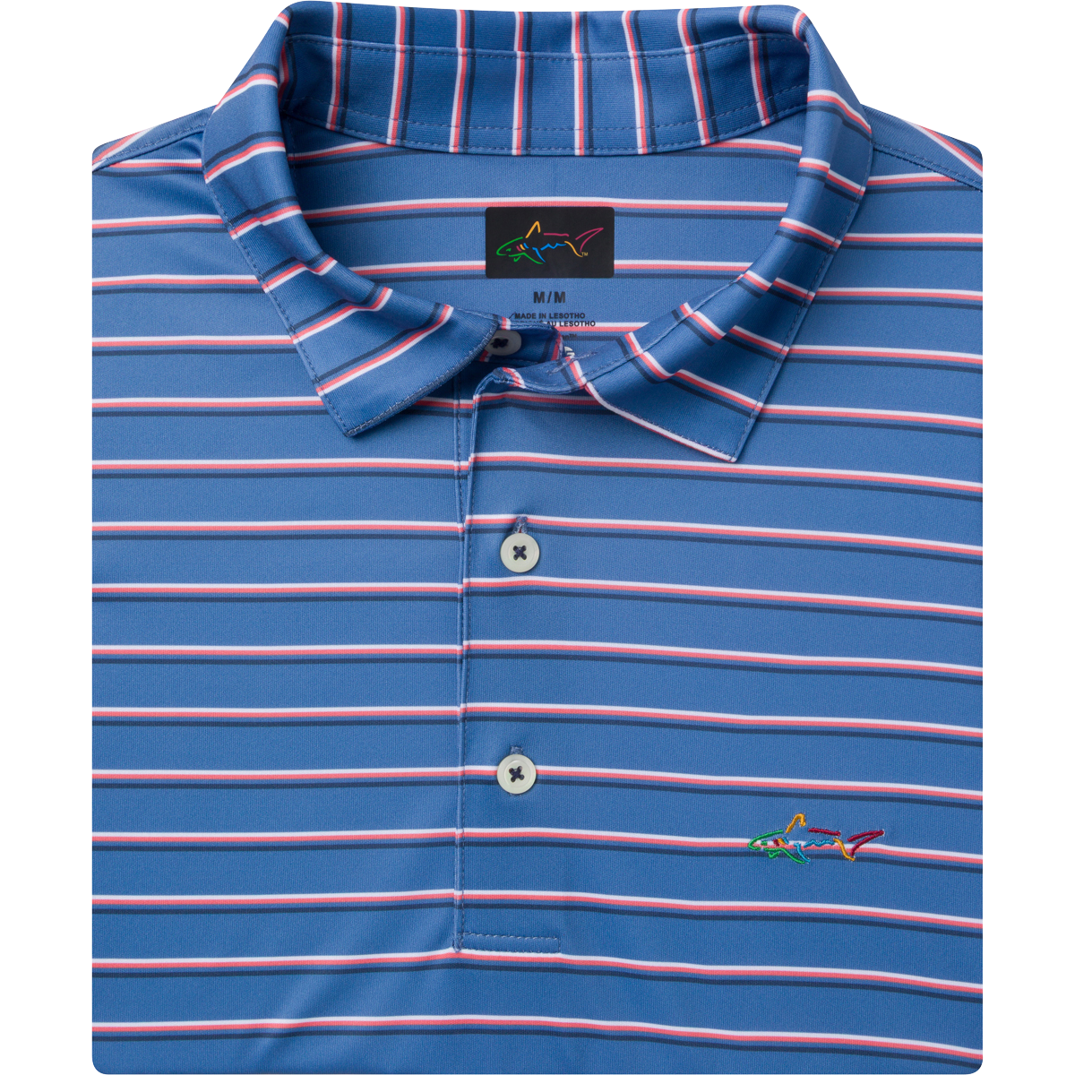ML75 Shoreline Stripe Polo - Greg Norman Collection