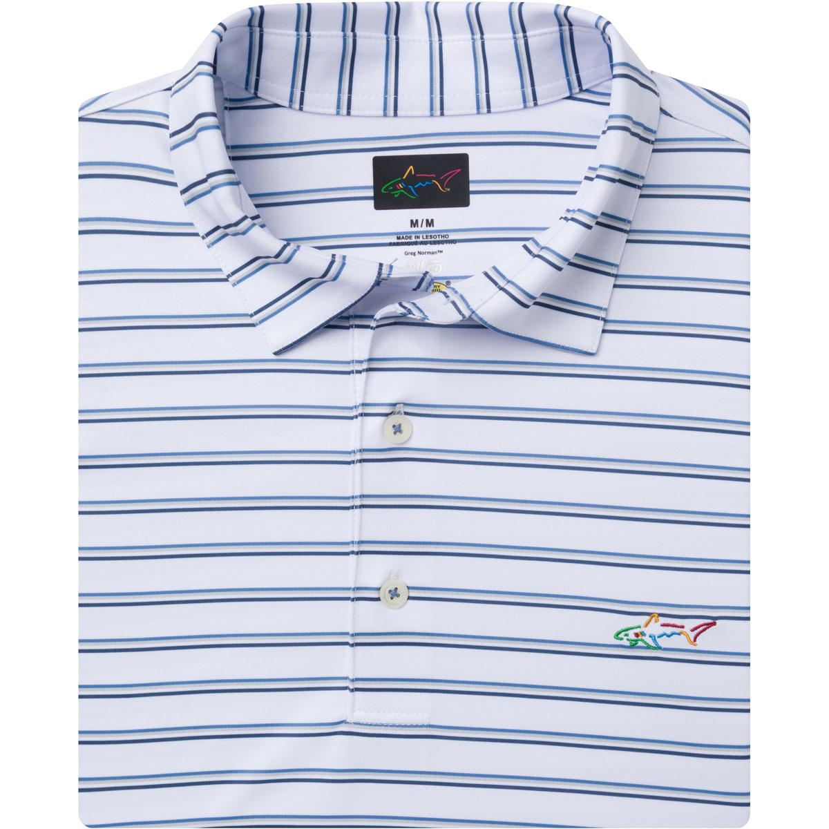 ML75 Shoreline Stripe Polo - Greg Norman Collection