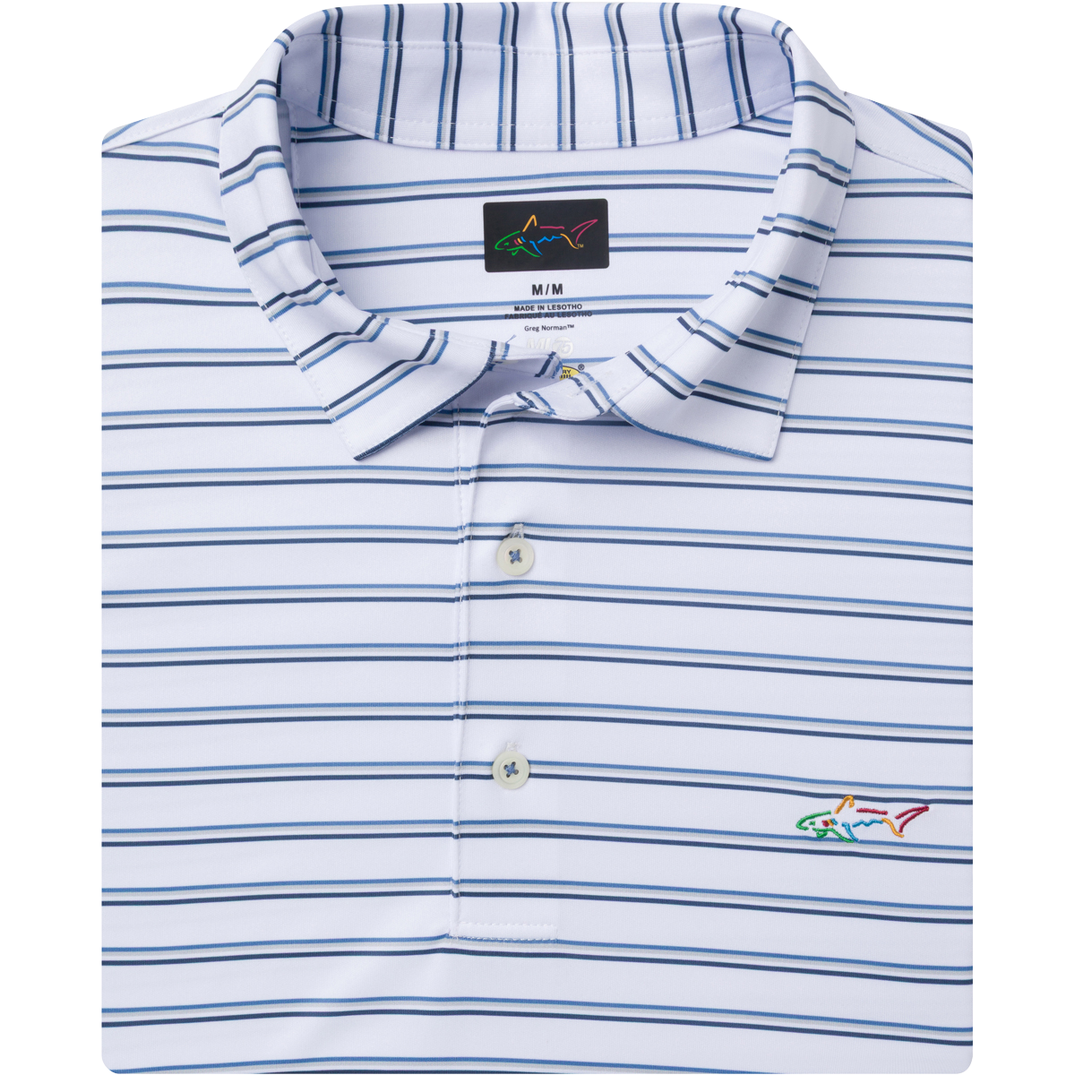 ML75 Shoreline Stripe Polo - Greg Norman Collection