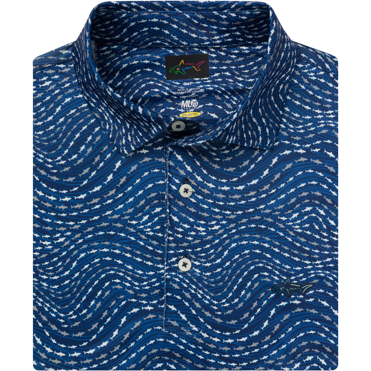 ML75 Shark Surge Polo - Greg Norman Collection
