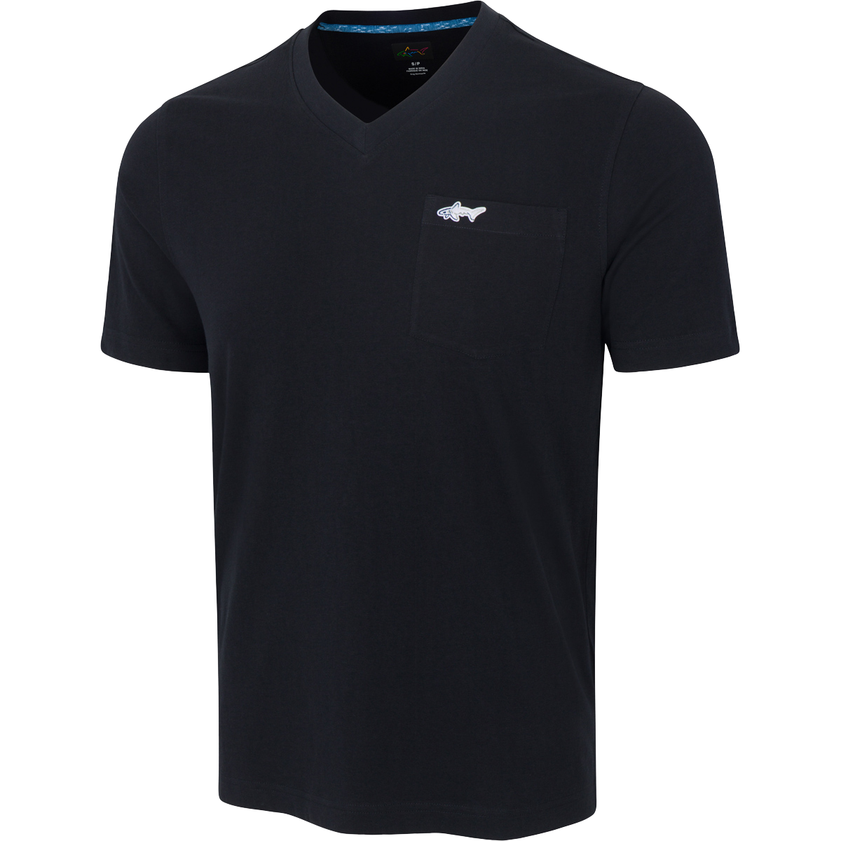 Soft Cotton V-Neck Pocket Tee