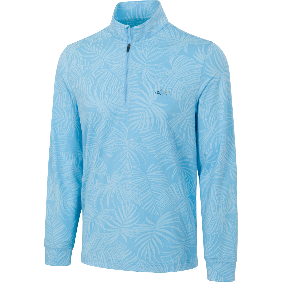 Tropical Jacquard Quarter Zip