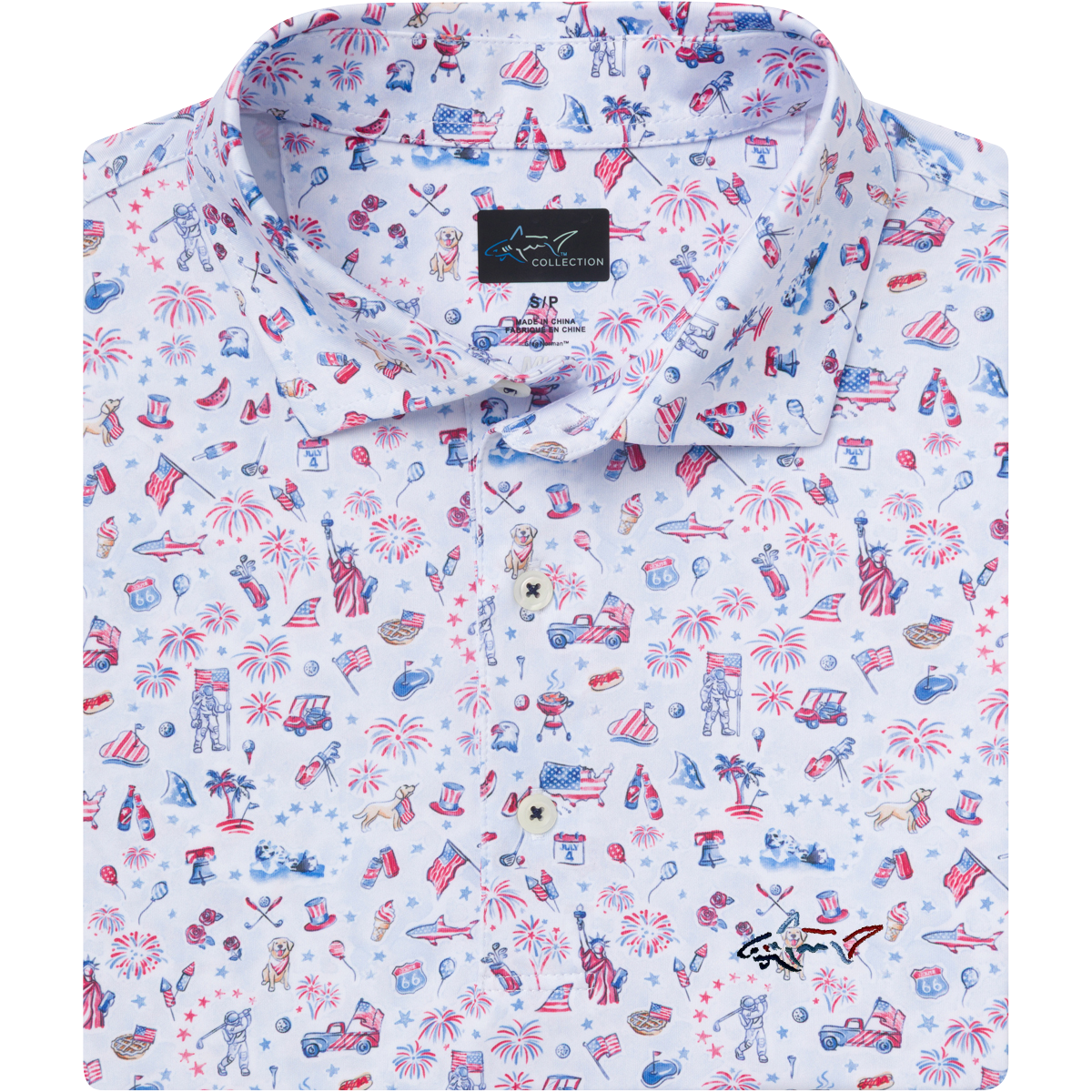 ML75 American Dreams Polo - Greg Norman Collection