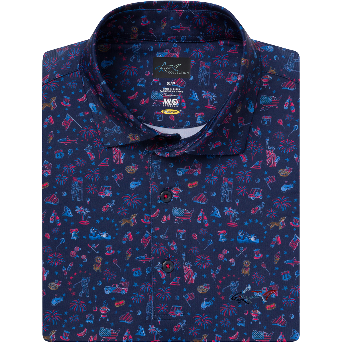ML75 American Dreams Polo - Greg Norman Collection