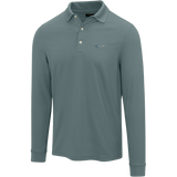 Long Sleeve Pique Shark Polo - Greg Norman Collection