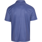 MEDALLION BLUE HEATHER back