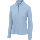 Women's Long Sleeve Classic Pique Polo - Greg Norman Collection