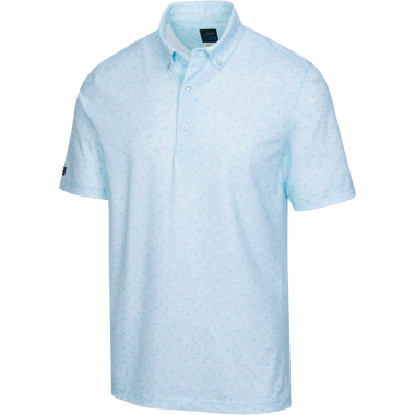 plain white golf shirt