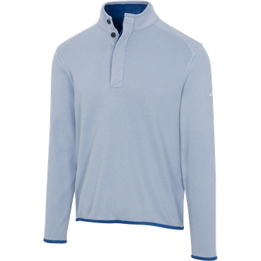 Greg Norman Men's 1/4 Zip Hoodie - Standard Fit Lightweight Pullover In Blue