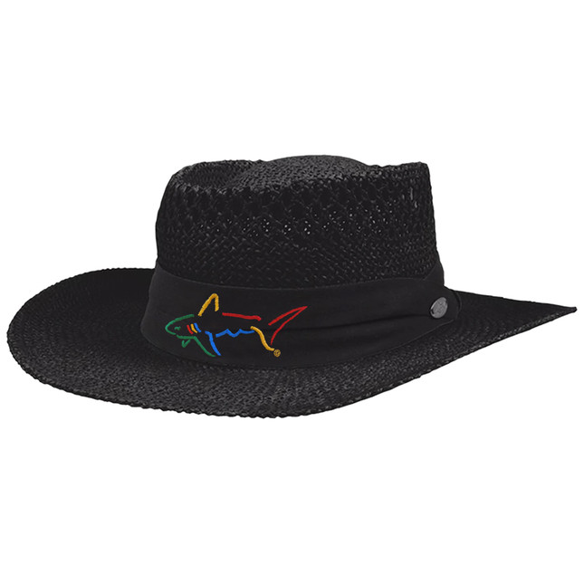 Greg norman black hat Clearance