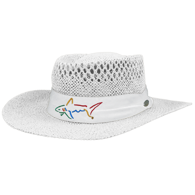 Greg norman white straw hat clearance