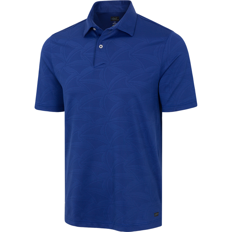 Shark Wave Jacquard Polo - Greg Norman Collection