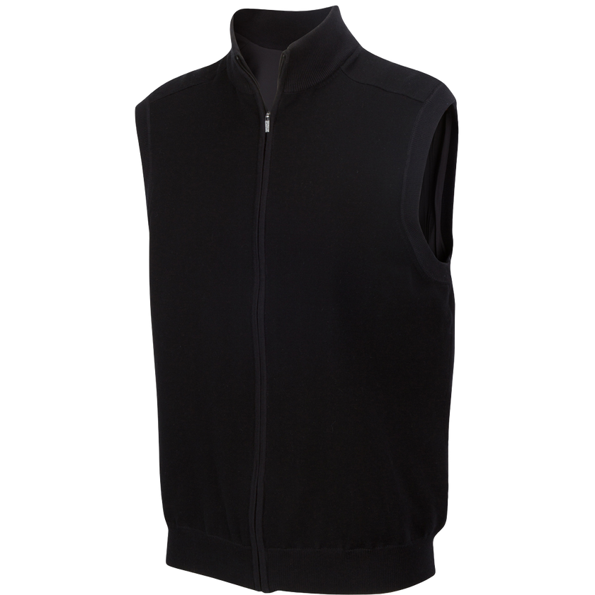 Performance Blend Lined Full-Zip Wind Vest - Greg Norman Collection