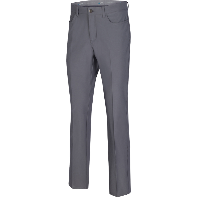 Greg Norman ML75 Performance Men's Pant |5 Pocket Pant Performance  Pant|ML75 Luxury Microfiber - Gray 36W X 32L