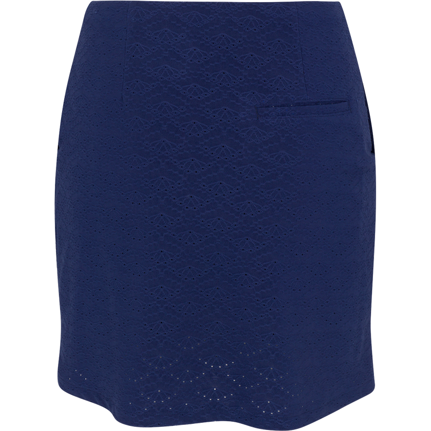 Classic Eyelet Mid Skort (blue) main image 1