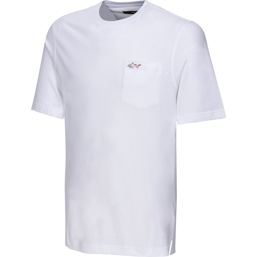 Chest Pocket Cotton Shark T-Shirt 