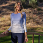 WILD INDIGO model front lifestyle info WILD INDIGO model front lifestyle info