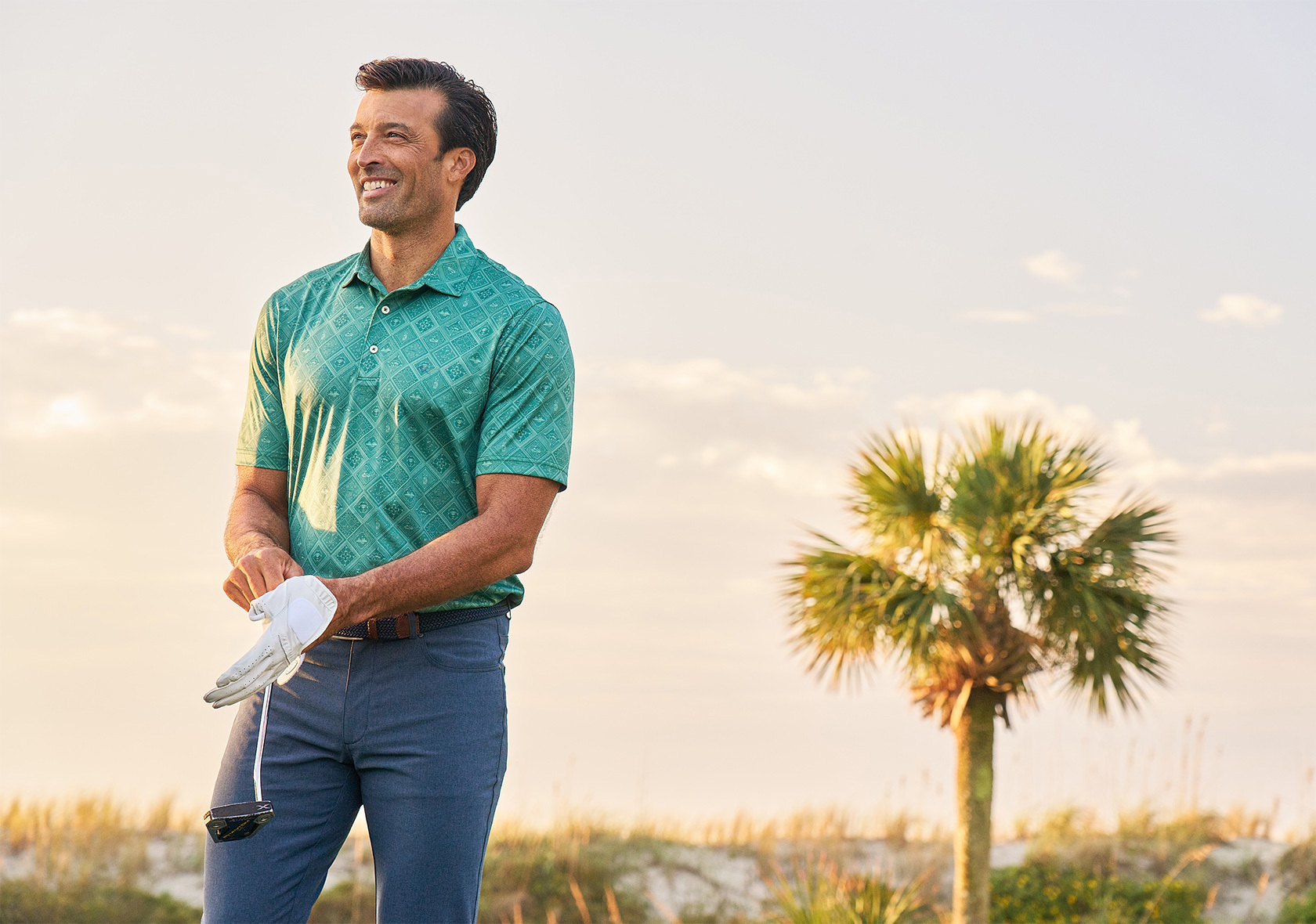 3 Model in Polo on Course