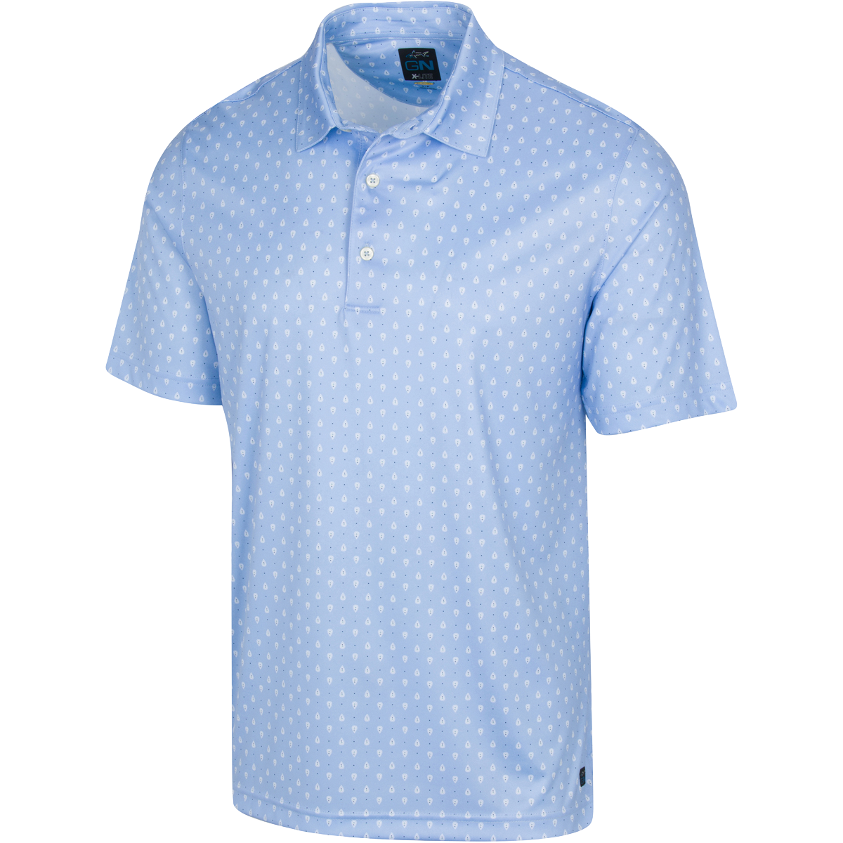 Paisley Foulard X-Lite Polo - Greg Norman Collection