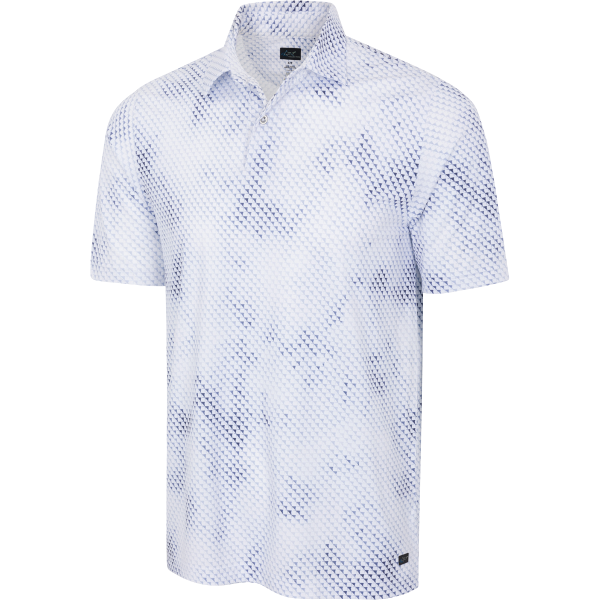 5525 ゴルフィッカーズ　7 3/4 Digital Fin Ultra-Stretch Polo - Greg Norman Collection