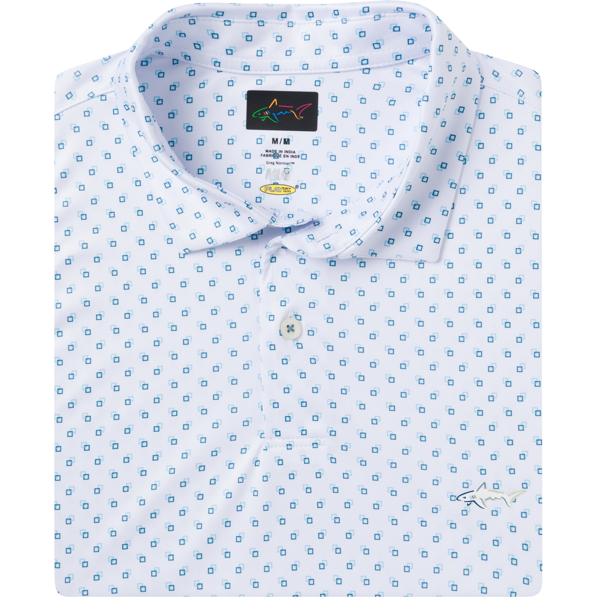 ML75 Cube Geo Polo - Greg Norman Collection